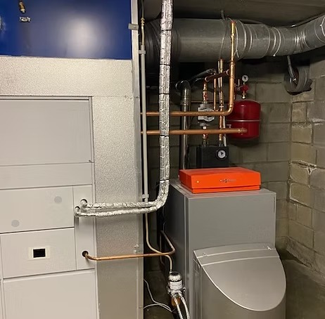 luchtverwarming met airconditioning geplaatst door air filip